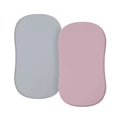 gray and pink
