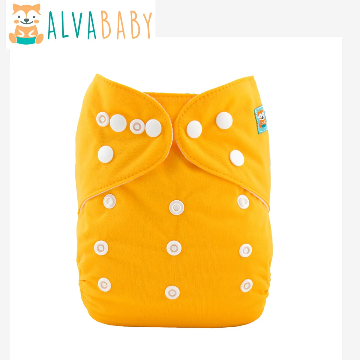 ALVABABY pañal de tela ecológico para bebé 3-15 kg - imagen 3