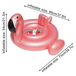 Anillo flotador infantil en cruz para piscina y playa