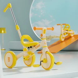 Cochecito ajustable en altura para niños – Compacto con reposapiés