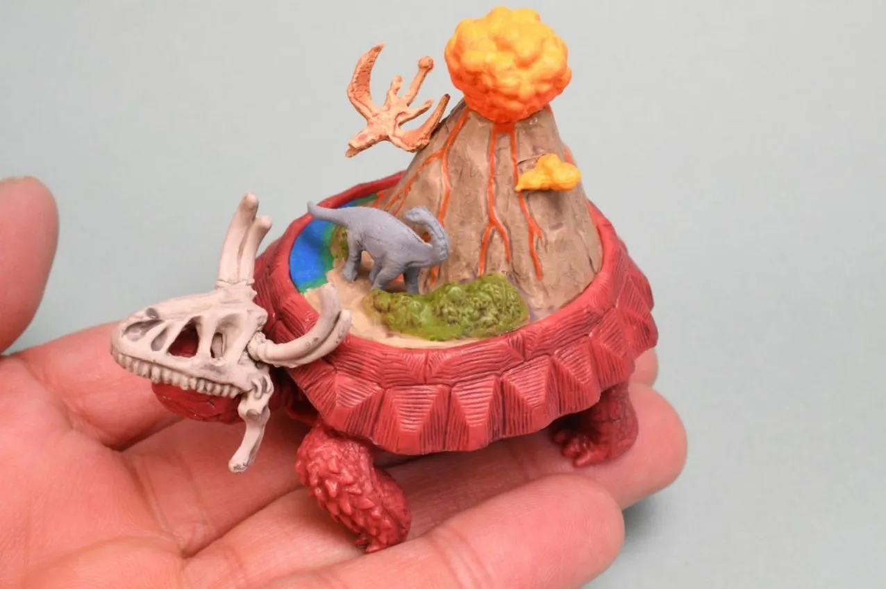 Continent Legendary Tortoise – Figuras de reptiles en cápsula