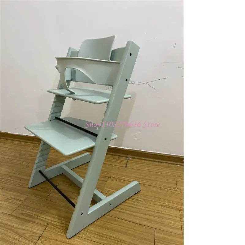 Stokk Silla de viaje portable alta con respaldo