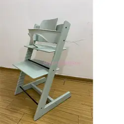 Stokk Silla de viaje portable alta con respaldo