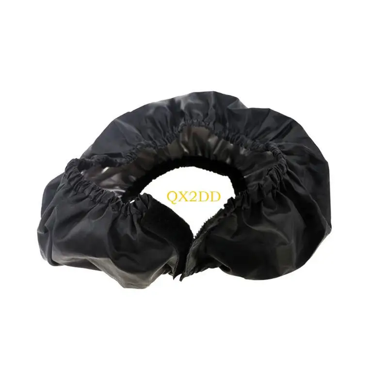 Cubierta rueda QX2D para cochecitos bebés, paquete 2 piezas carriolas protector prueba polvo - imagen 4