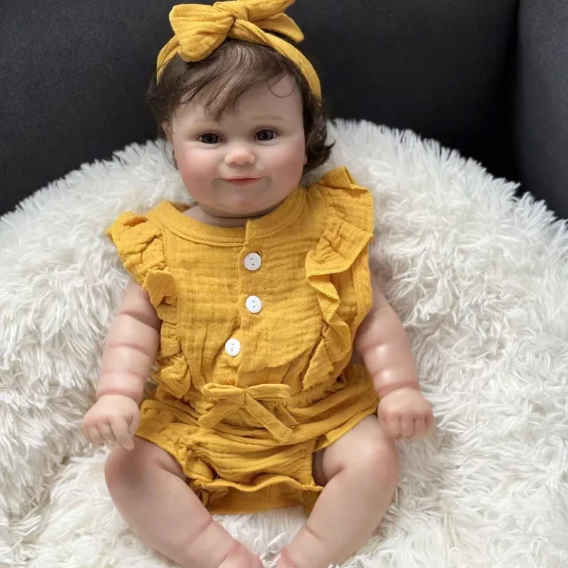 NPK-pintura de múltiples capas de piel 3D de 18 pulgadas con venas visibles, juguete hecho a mano de Maddie Reborn de cuerpo completo de alta cantidad para regalo de Navidad - imagen 2