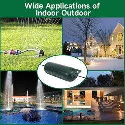 Cubierta de Seguridad para Enchufes Exteriores con Sello Impermeable, Caja de Conexión Eléctrica Resistente a la Intemperie