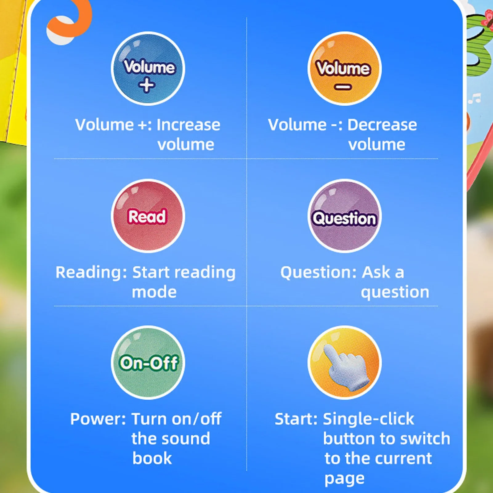 Lector electrónico infantil con lectura en voz alta en inglés - imagen 4