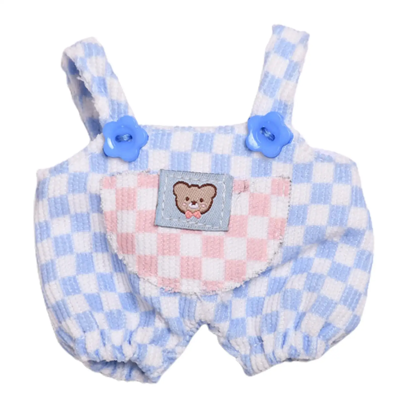 Doll Pants Cute Pretend Play Toy Scene Photo Prop Accessories Doll Overalls