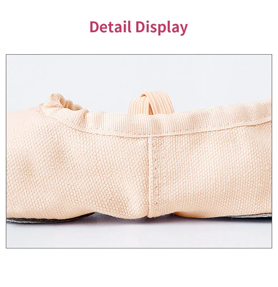 Embalaje de zapatillas ballet infantiles en bolsa OPP