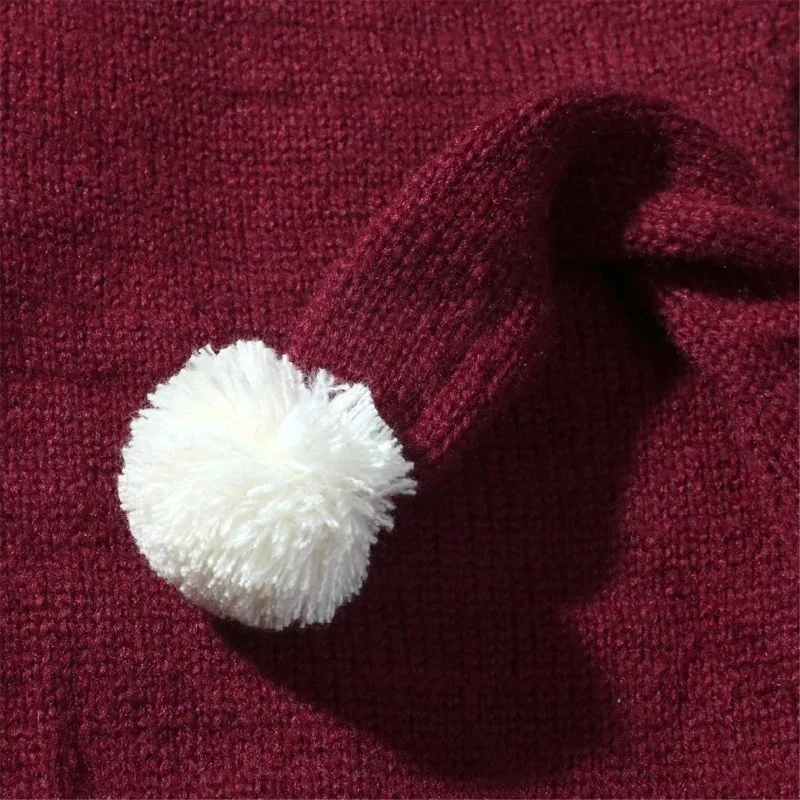 Gorro a juego del conjunto navideño