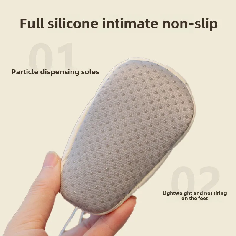 Zapatos gruesos de invierno para bebé, zapatos antideslizantes de suela blanda para niños pequeños de 0 a 1 año, accesorios para primeros pasos para niños y niñas recién nacidos - imagen 4