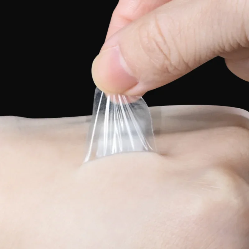50 unids/set tirita transparente tiras de primeros auxilios de yeso impermeables para vendaje de heridas en la piel cinta adhesiva para vendajes - imagen 2