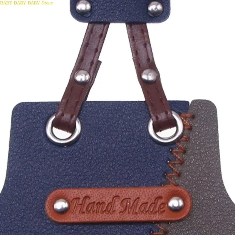 Q81A Hecho a mano muñecas colores fáciles juego rol tela PU fácil para exhibiciones casas muñecas en - imagen 5