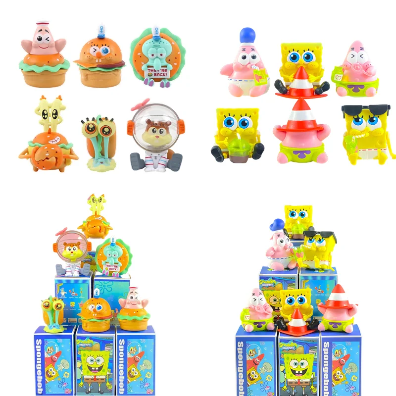 Figura de Bob Esponja con tentáculos de Patrick Star para niños - imagen 4