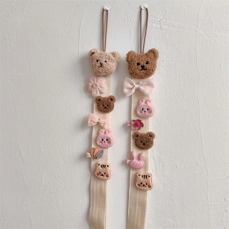 Colgante oso porta horquillas para habitación del bebé - imagen 3