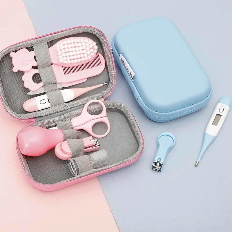 Kit cuidado bebé con cortaúñas, peine y cepillo suave - imagen 2