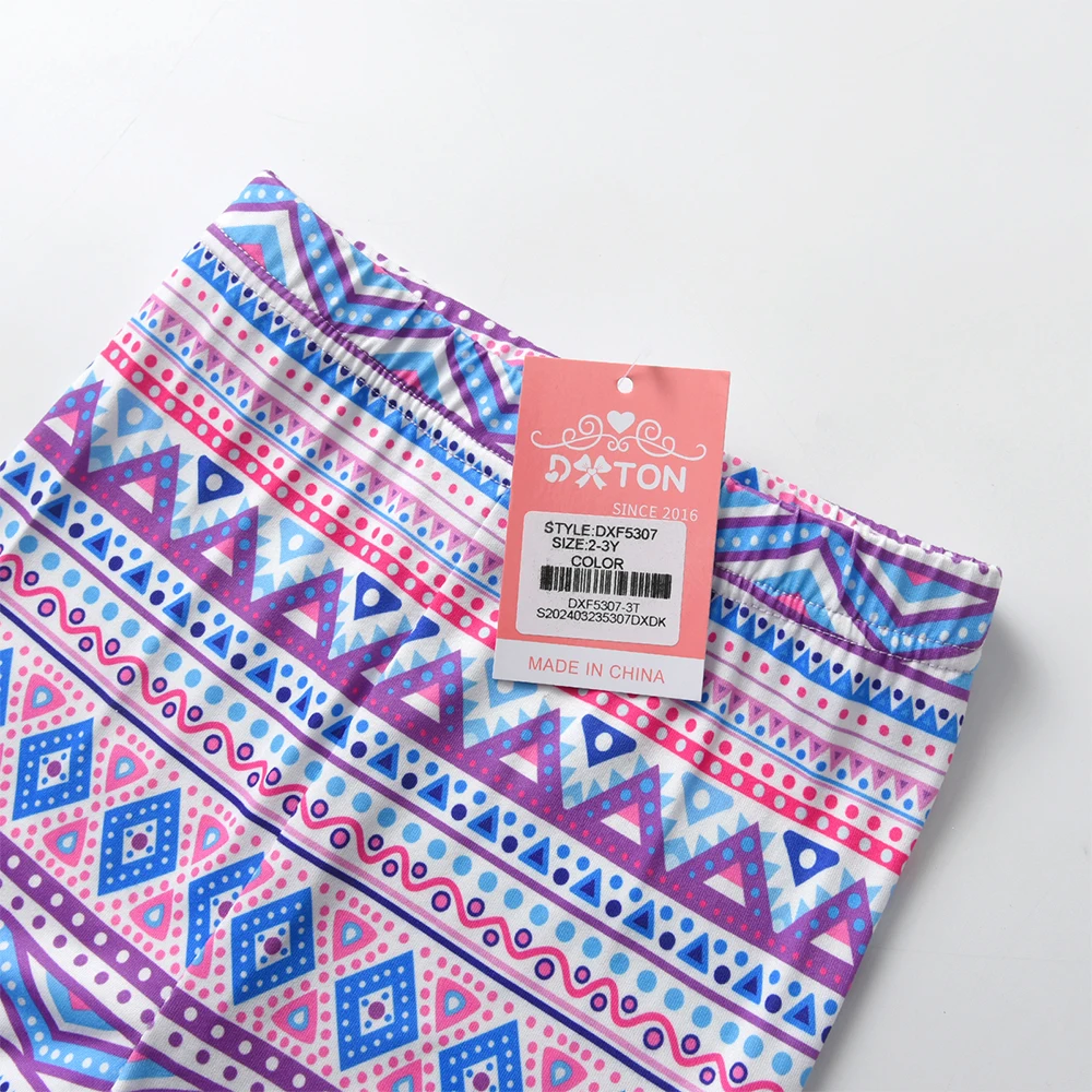 Pantalones largos a cuadros para niña – Algodón suave y cómodo