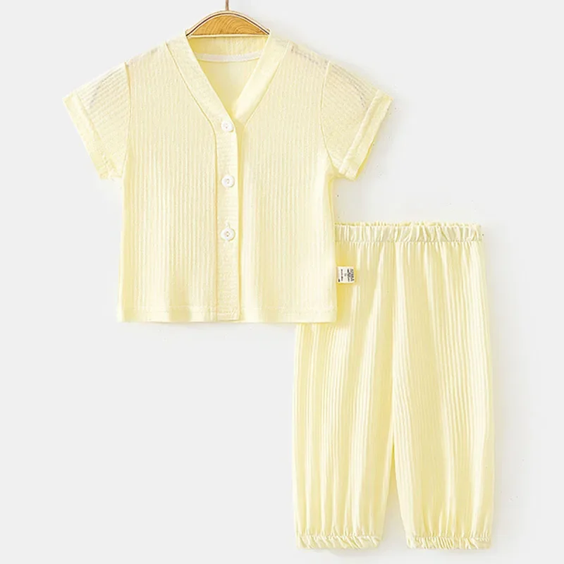 Conjunto de 2 piezas de ropa de primavera para niños y niñas, Tops coreanos informales bonitos con cuello en V y manga larga para bebés + Pantalones, ropa de Boutique de otoño para niños B010 - imagen 2