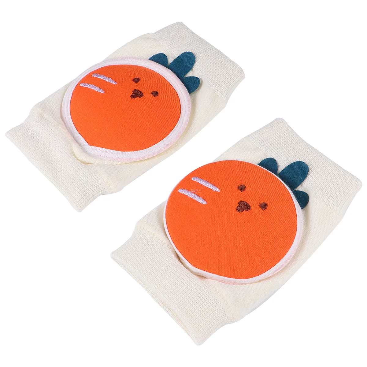 Rodillera para bebé, Protector de rodillas para niños pequeños, cubierta de rodilla para gatear suave y transpirable, almohadillas Unisex de dibujos animados para proteger la piel - imagen 4