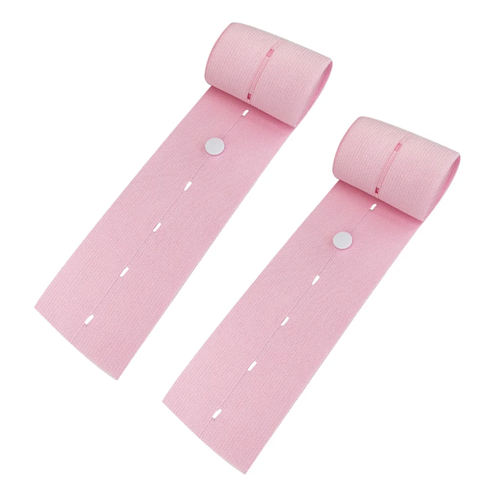 Correa de monitoreo del corazón fetal Bandas elásticas ajustables Rosa Altamente eficiente Estable Cómodo para madres embarazadas - imagen 5