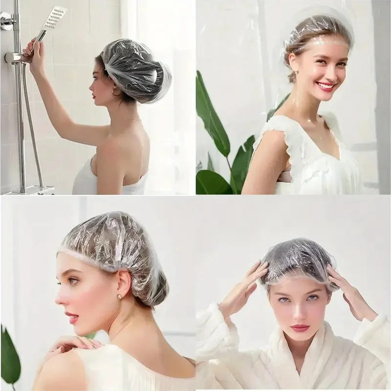 Gorro de ducha para bebé impermeable desechable reutilizable - imagen 5