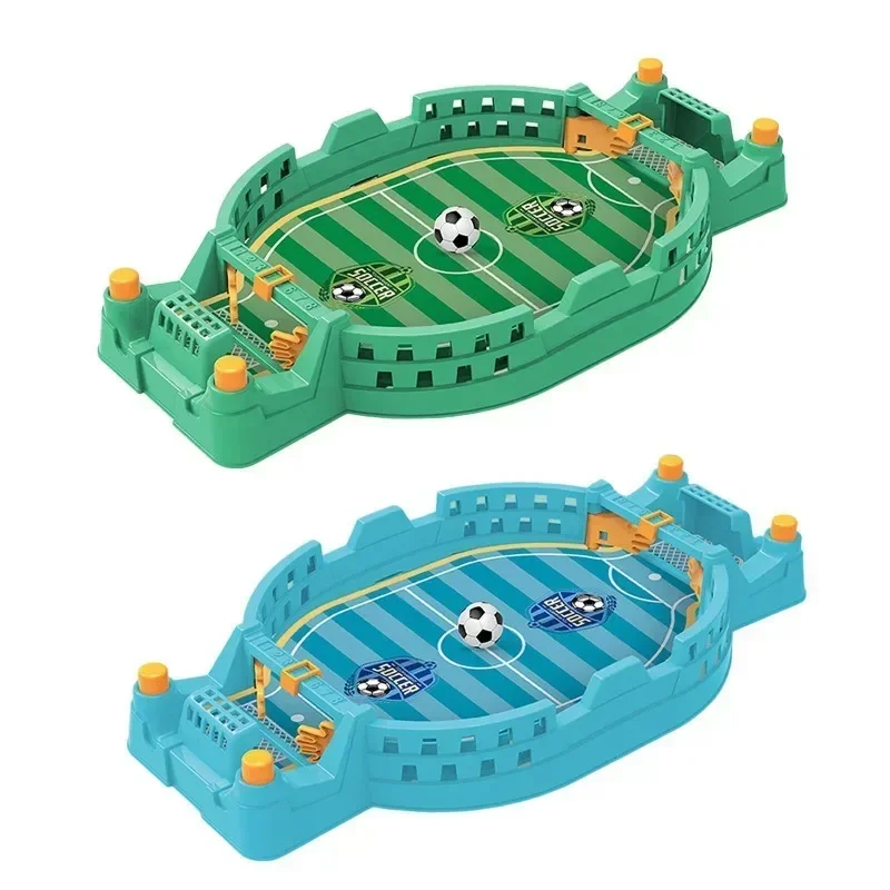 Mesa de juegos de fútbol para interiores, sala de juegos de fútbol para Pinball, futbolín de escritorio, juego de mesa deportivo, juego de fiesta - imagen 2