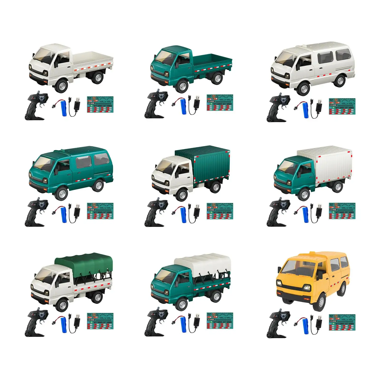 RC Car 1/16 Toy Car Lightweight Remote Control Vehicle RC Model Car Model Vehicle for Gift Childrens Day Adults Kids Boys