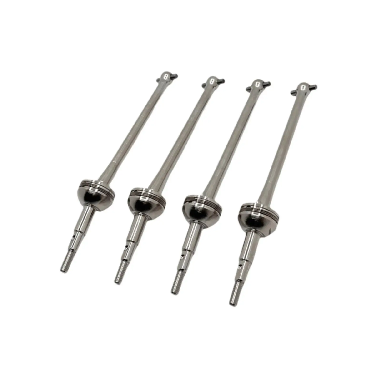 4Pcs CVD Driveshaft Replacement for 10208 V1 1:10 RC Car Replace Parts Sturdy 4Pcs CVD Driveshaft Replacement for 10208 V1 1:10 RC Car Replace Parts Sturdy