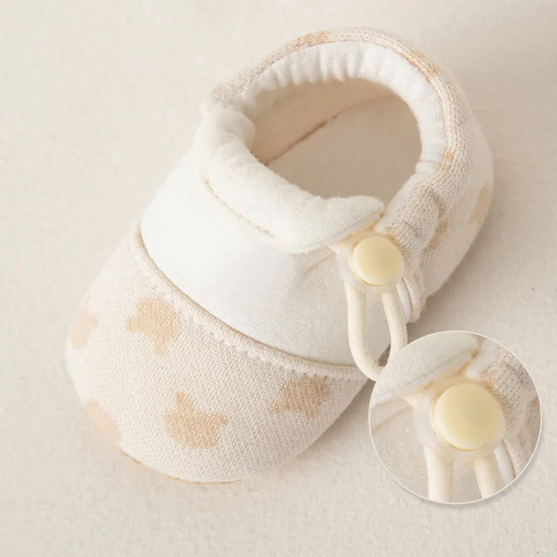 MILANCEL, nuevos zapatos para caminar de otoño para bebés de 0 a 18M, zapatos de suelo a rayas con puntos dulces para niñas, versión coreana, suaves y antideslizantes para niños pequeños - imagen 4