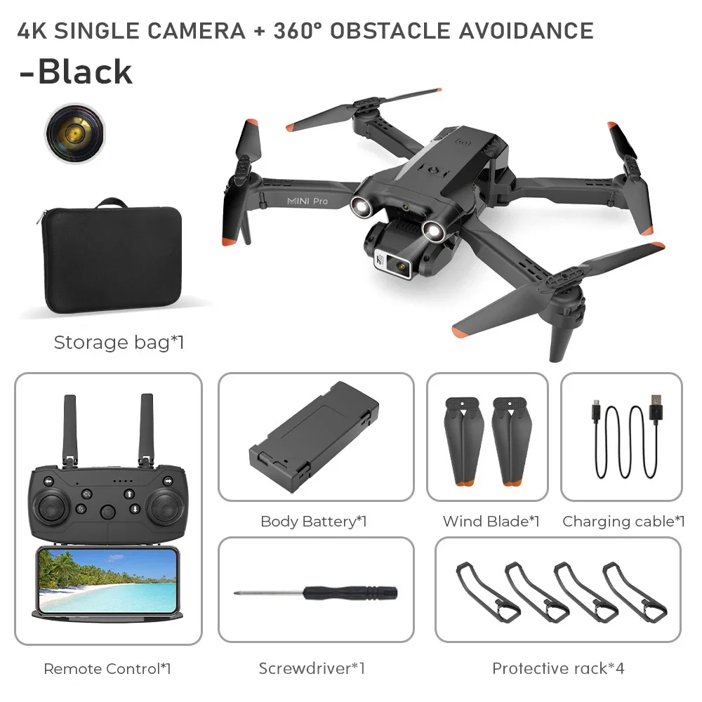 single 4K black