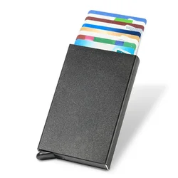 Cartera RFID antihurto para hombre – Tarjetero antibloqueo minimalista