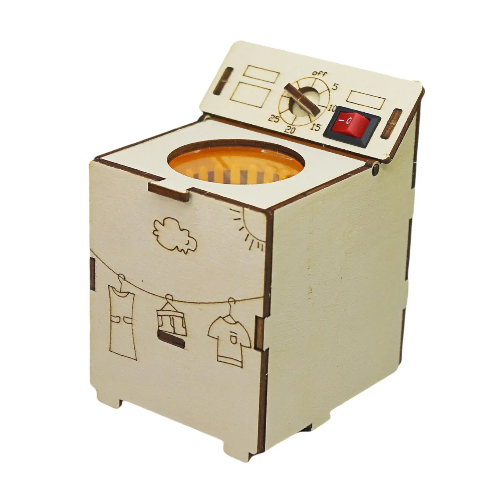 Washing Machine Building Kits Science Experiment Kits Assembled DIY Stem Toys