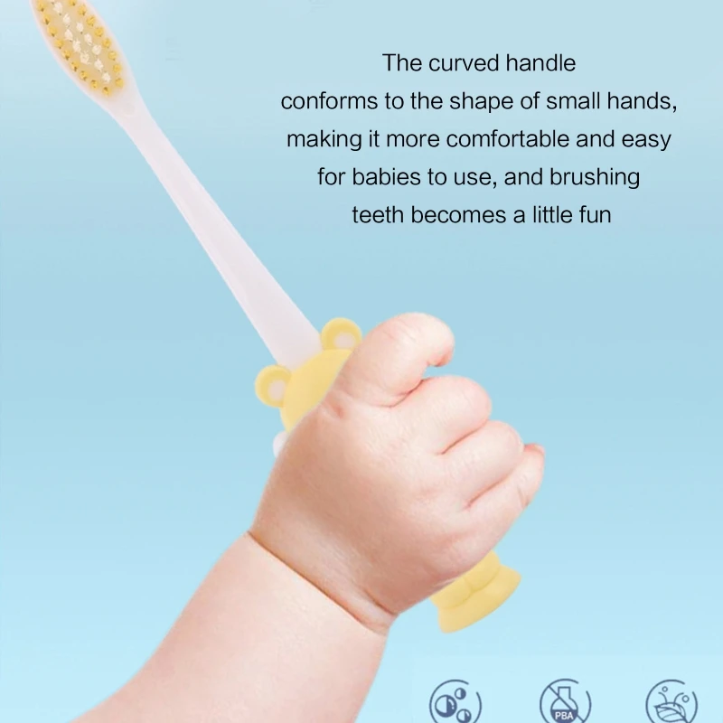 Cepillo dental infantil cerdas suaves para niños - imagen 4