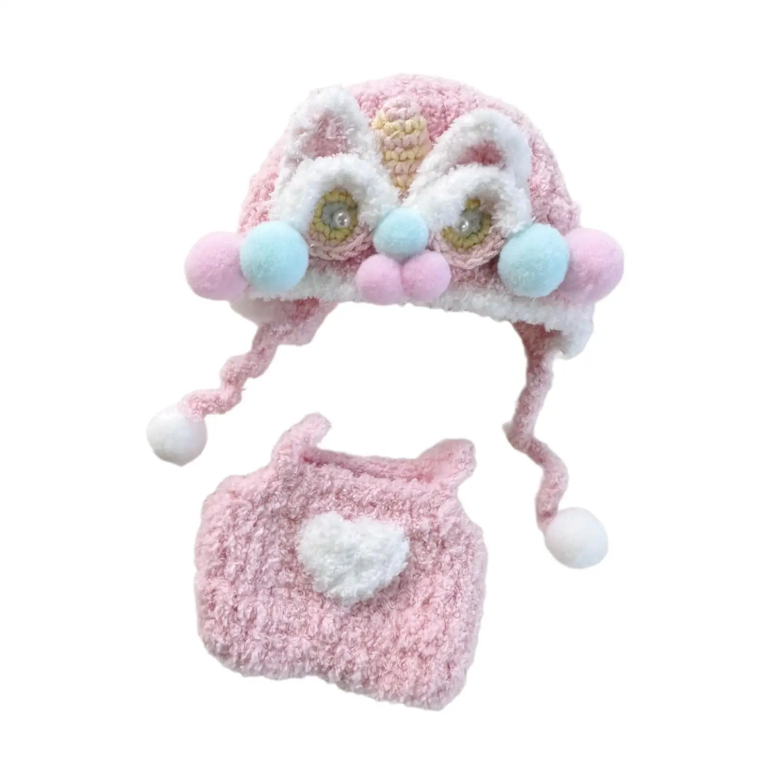 Doll Clothes Doll Cos Accessory DIY for Kids Birthday Gift Doll Outfit Dress up for 5.91'' Doll Imagination Coordination