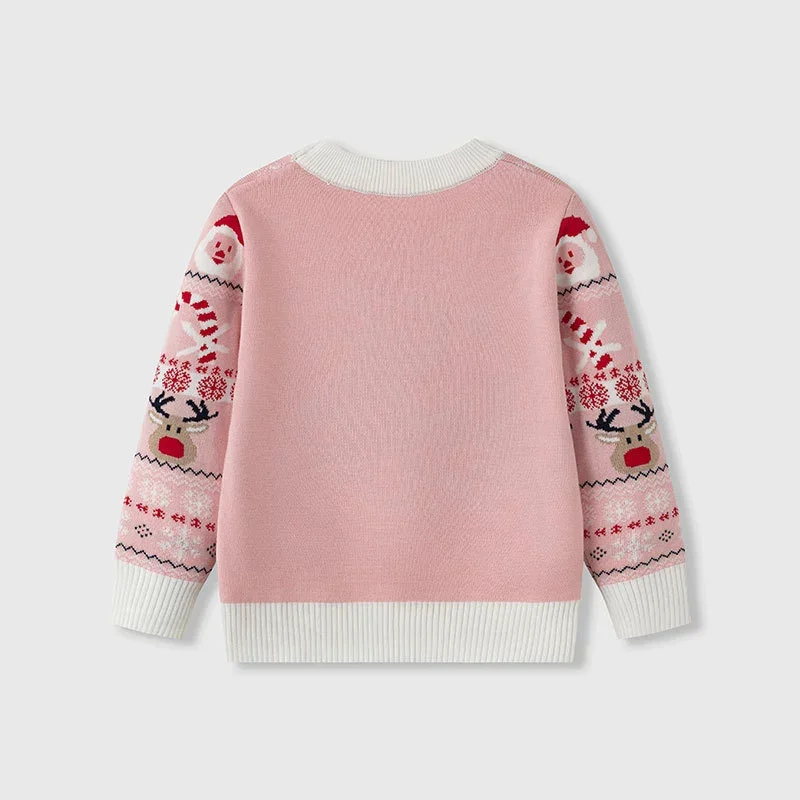 Jersey navideño niño punto suave algodón dibujos manga larga invierno - imagen 2
