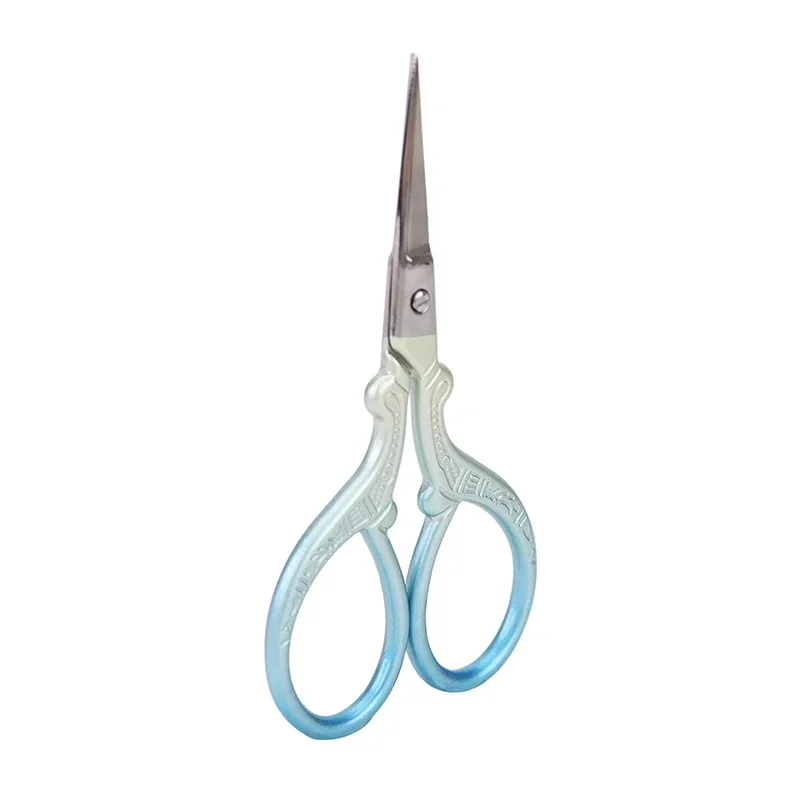 Juego de almacenamiento clásico para decoración de uñas, bordado Vintage, cutícula degradada, con tijeras Retro y cortador de herramientas de manicura - imagen 3