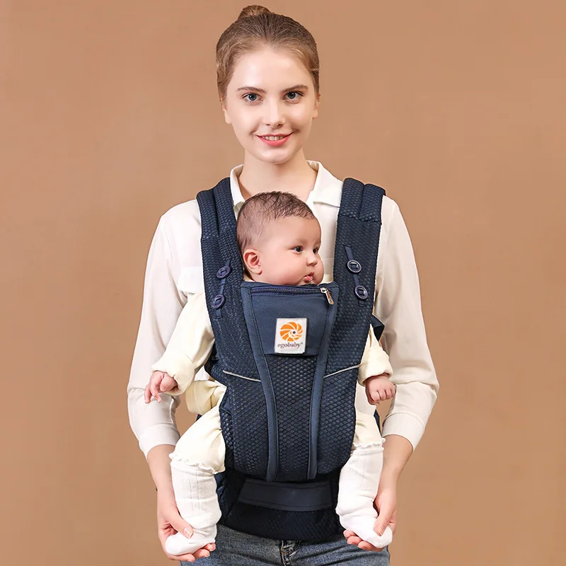 Portabebés Egobaby brisa con caja e instalación, portabebés, mochila, portabebés, portabebés para niños pequeños, tirantes envolventes 360 - imagen 3