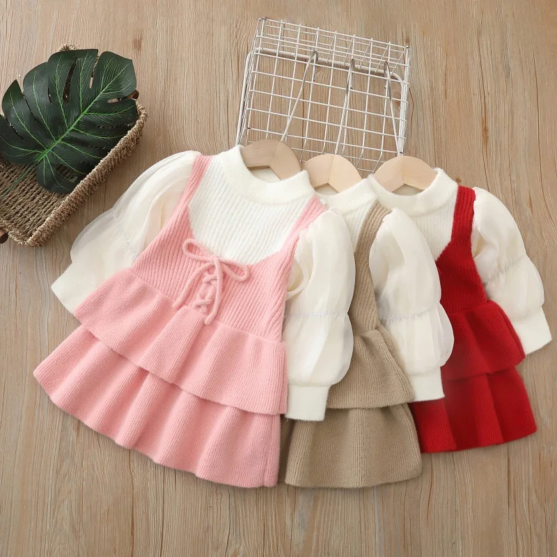 Vestido princesa niña MILANCEL – Manga puff con arco de dulzor - imagen 5
