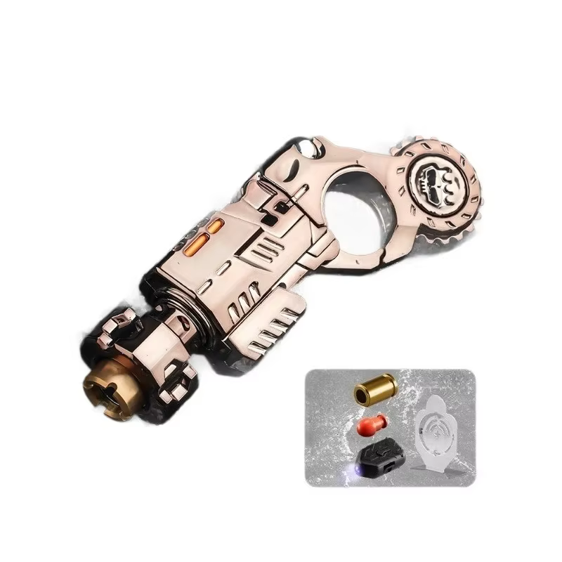 Pistola de juguete metálica con eyección de casquillos anti estrés - imagen 5