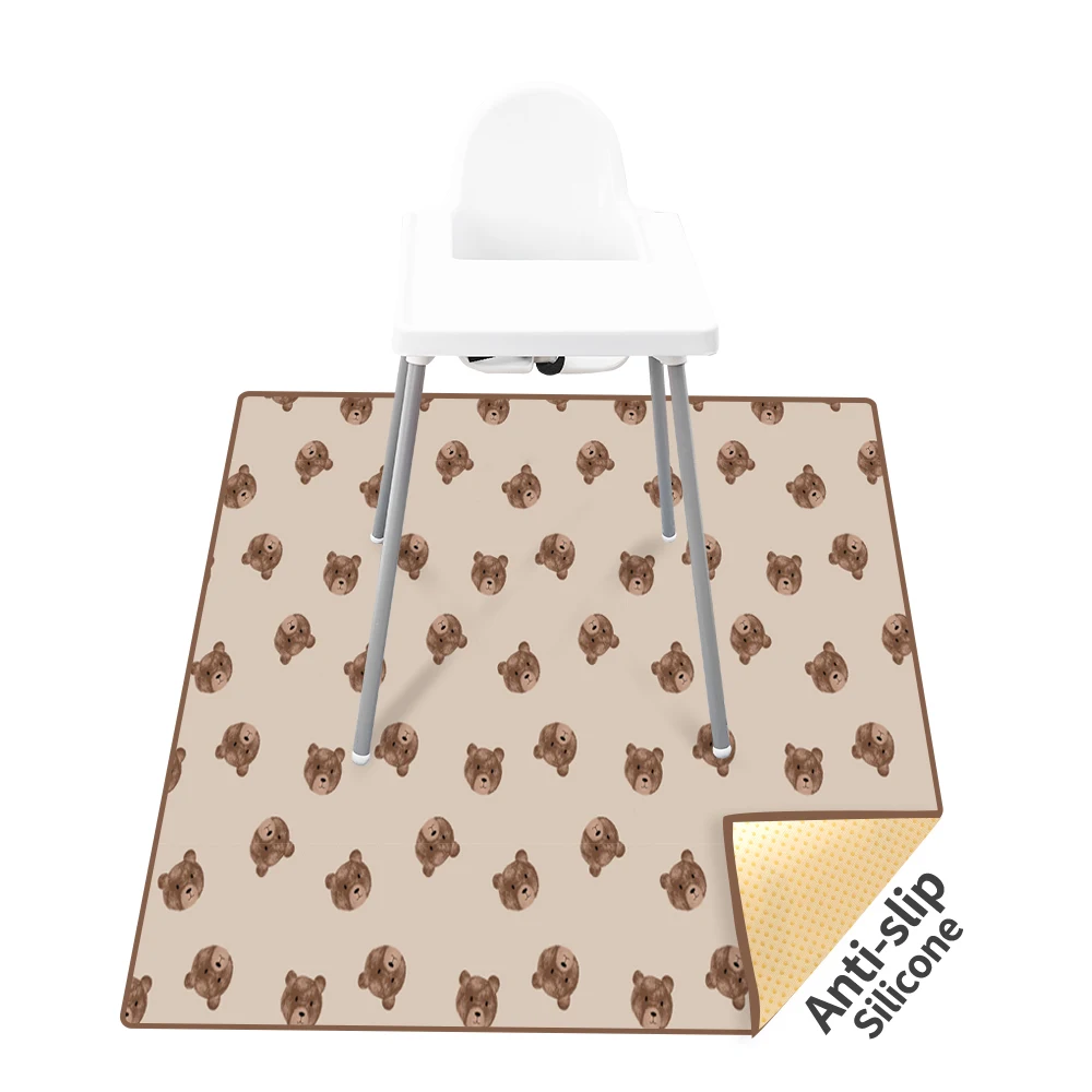 HappyFlute, nuevo diseño antideslizante, alfombra de juego de suelo suave, alfombra plegable para gatear, alfombra de actividades de juego para niños, manta plegable para bebé