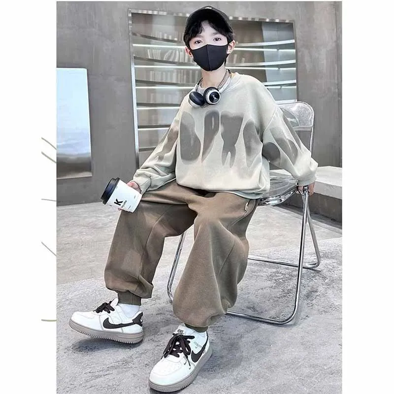 Chándal de otoño para niño – Sudadera con manga larga y pantalón - imagen 4