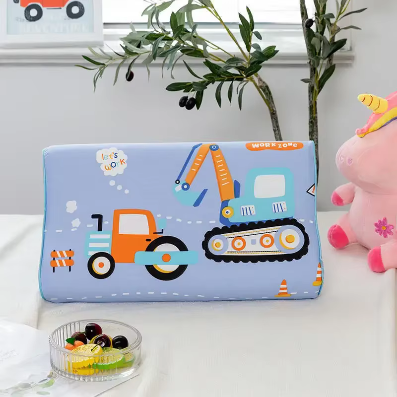 Almohada látex niños – Viscoelástica ergonómica descanso - imagen 2