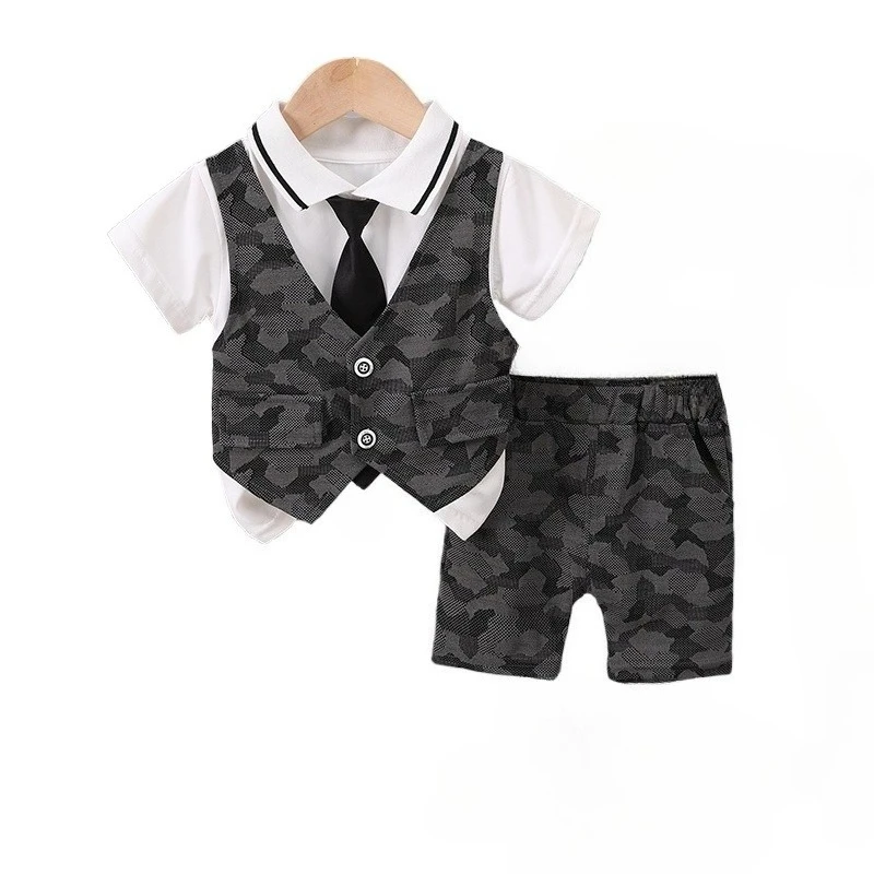 Conjunto de verano para bebé: camiseta manga corta + short - imagen 5