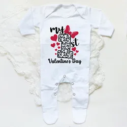 Pijama bebé San Valentín mono recién nacido regalo Día del Amor