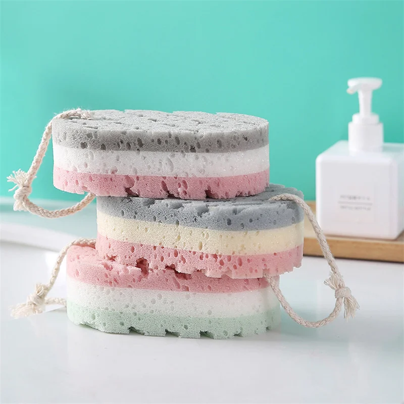Esponja de baño infantil con masaje exfoliante suave para niños - imagen 3