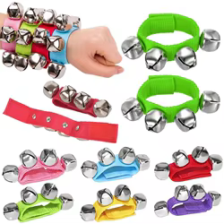 Campana temblorosa de Navidad verde, cascabel decorativo para muñeca, campana, ruido, atmósfera de producción, accesorio de creación, regalo de recuerdo de fiesta, 2 uds. ZYF