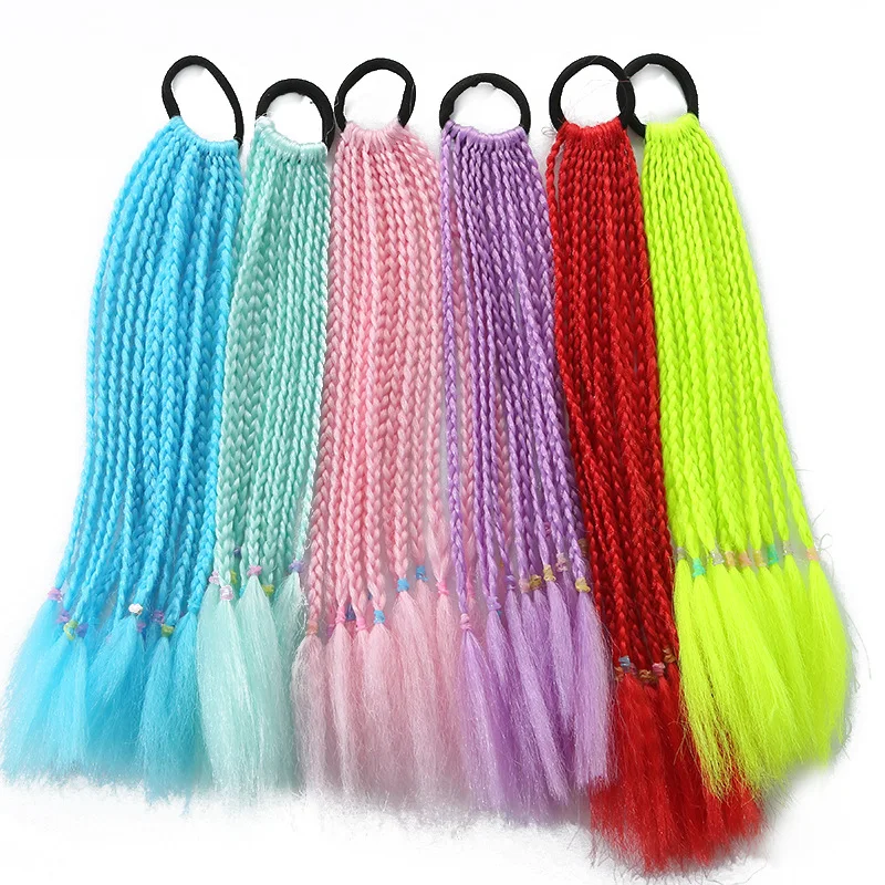 Accesorios de cabello para niñas: diademas lazo y bandas multicolor - imagen 4