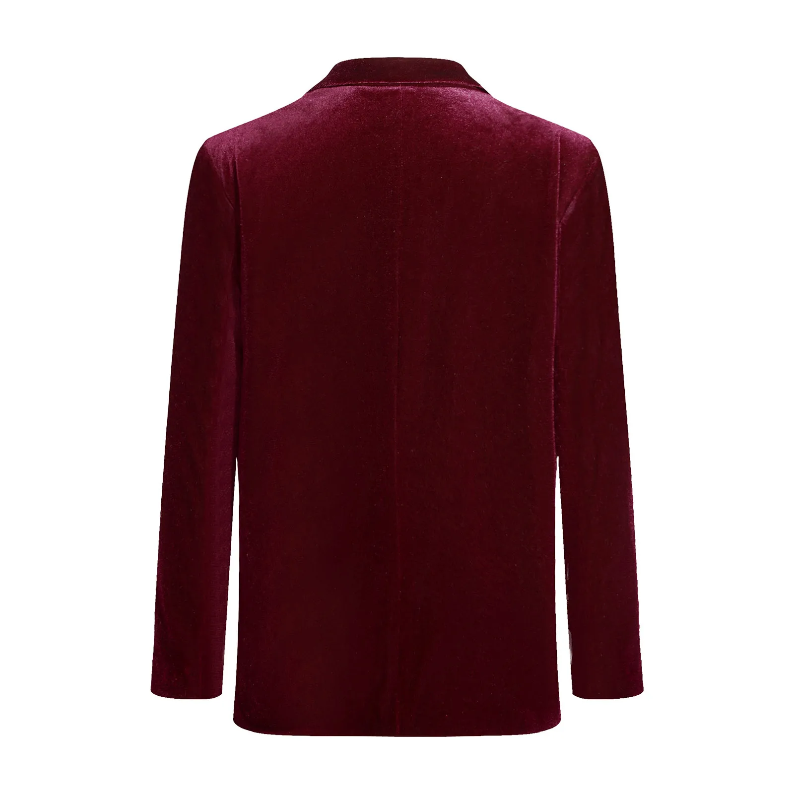 Chaqueta de terciopelo de caballero para niños, Blazer de traje para niños, abrigo Formal informal, 2 botones exteriores de prendas de vestir, boda, fiesta de cumpleaños, graduación - imagen 3