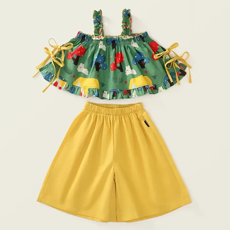 Conjunto verano niño: camiseta sin mangas + pants sueltos - imagen 2