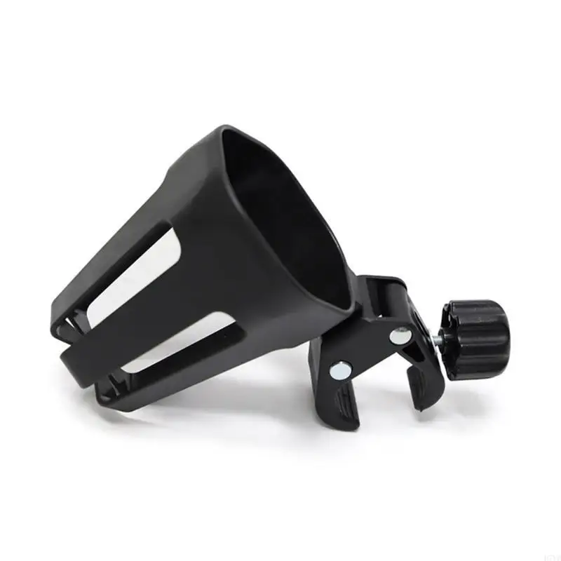 D7YD carrito bebé portavasos Universal giratorio 360 estante almacenamiento botellas leche cochecito organizador - imagen 3